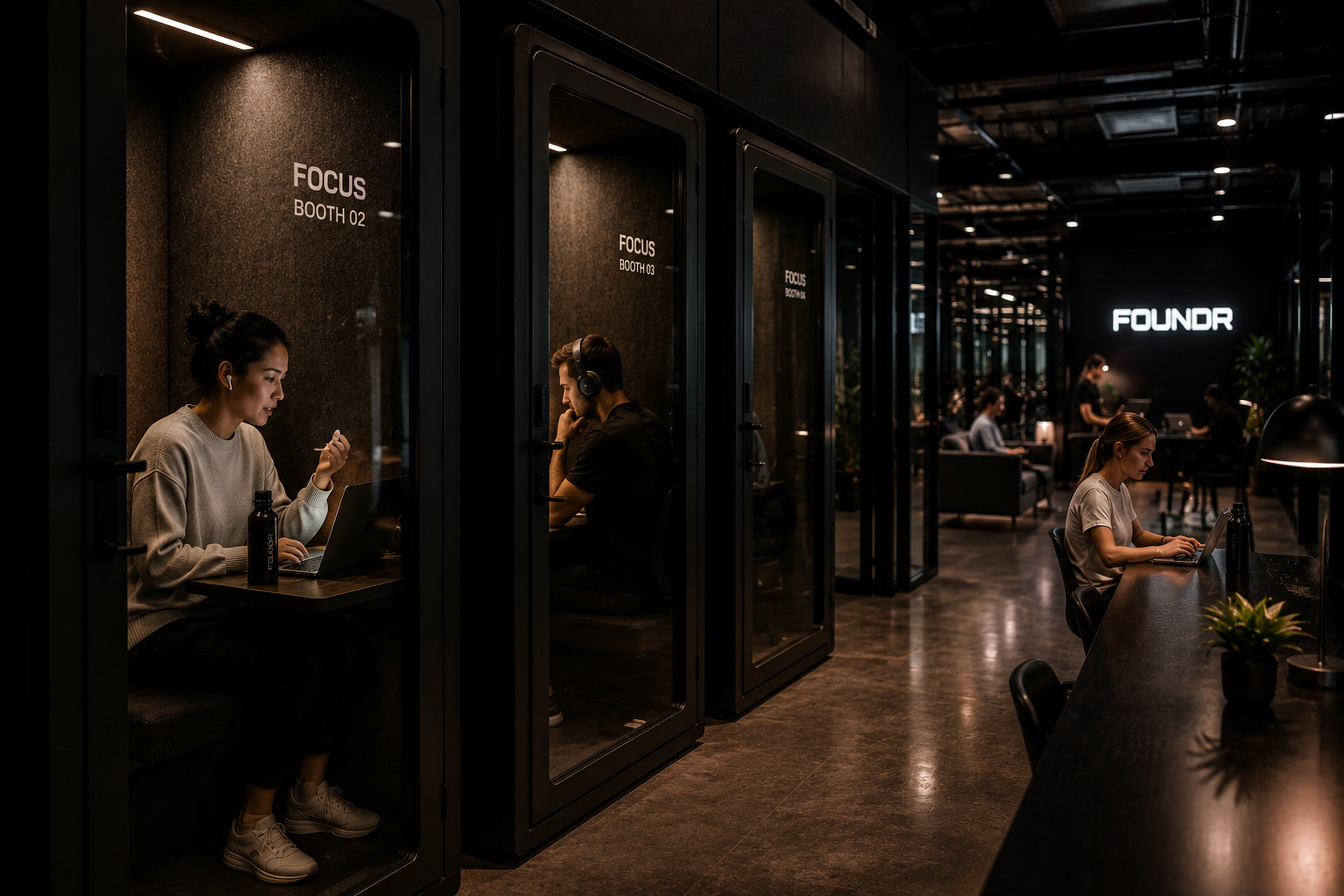 FOUNDR private call booths